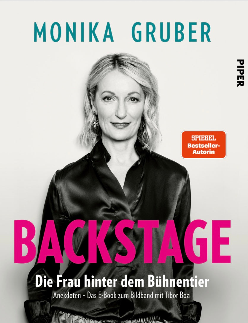 Buch von Monika Gruber Bachstage … signiert