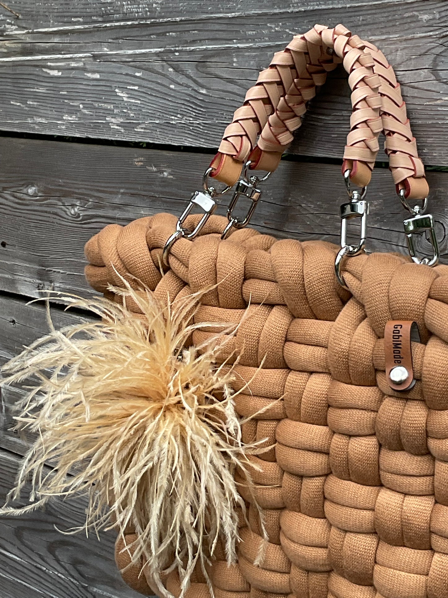 WovenBag Cognac