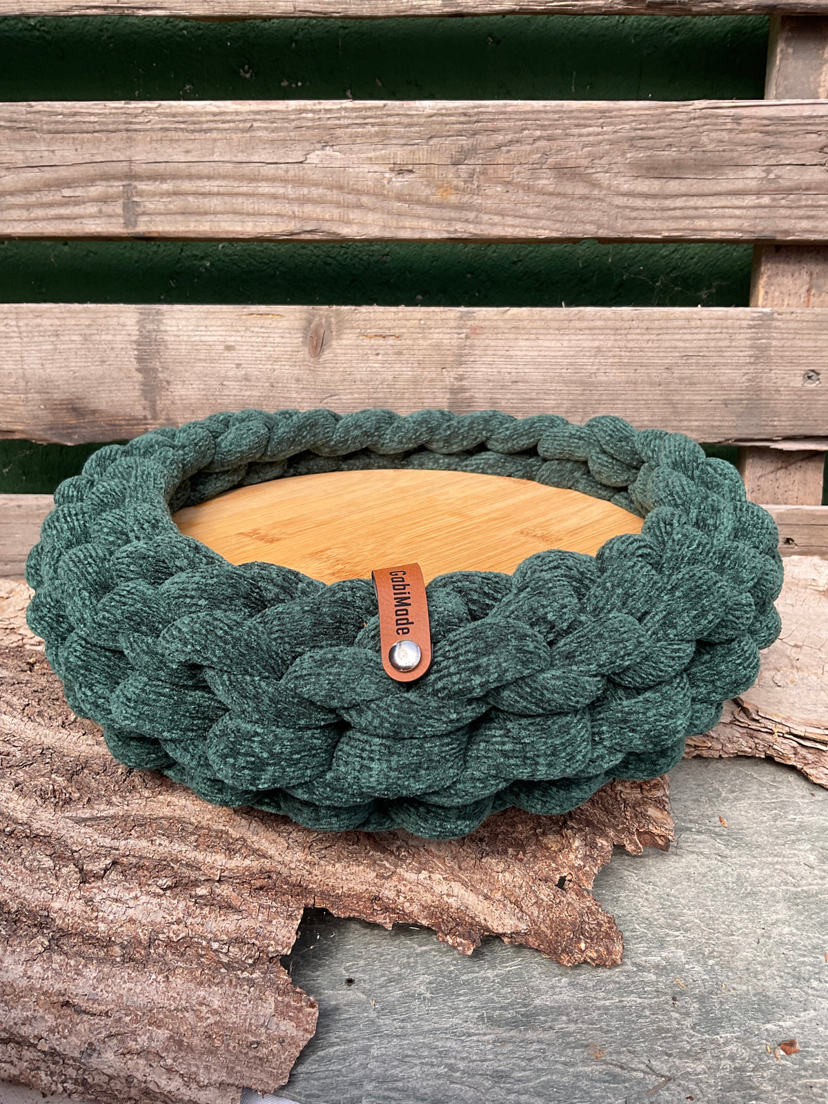 Ein gestricktes grüne Starlet Gr.M
