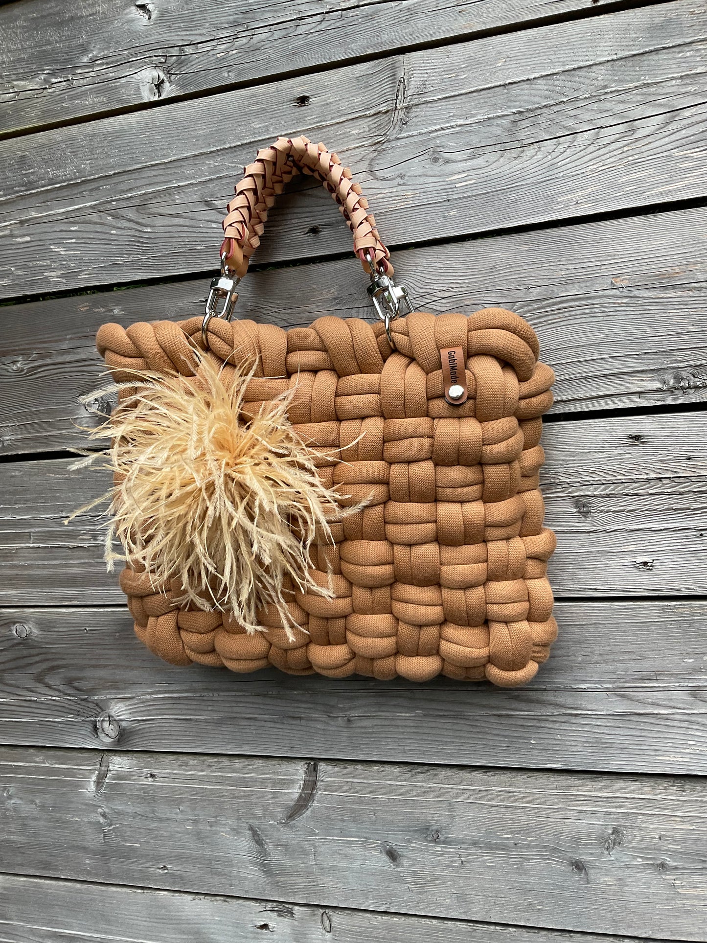 WovenBag Cognac