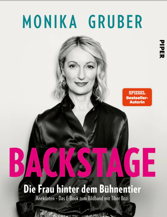 Buch von Monika Gruber Bachstage … signiert 